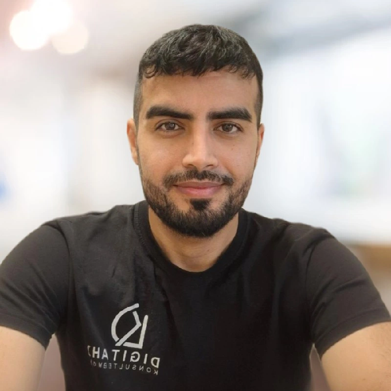Ahmad Alkhlif, grundare och VD för Digital Konsulterna, svensk digitalbyrå i Stockholm