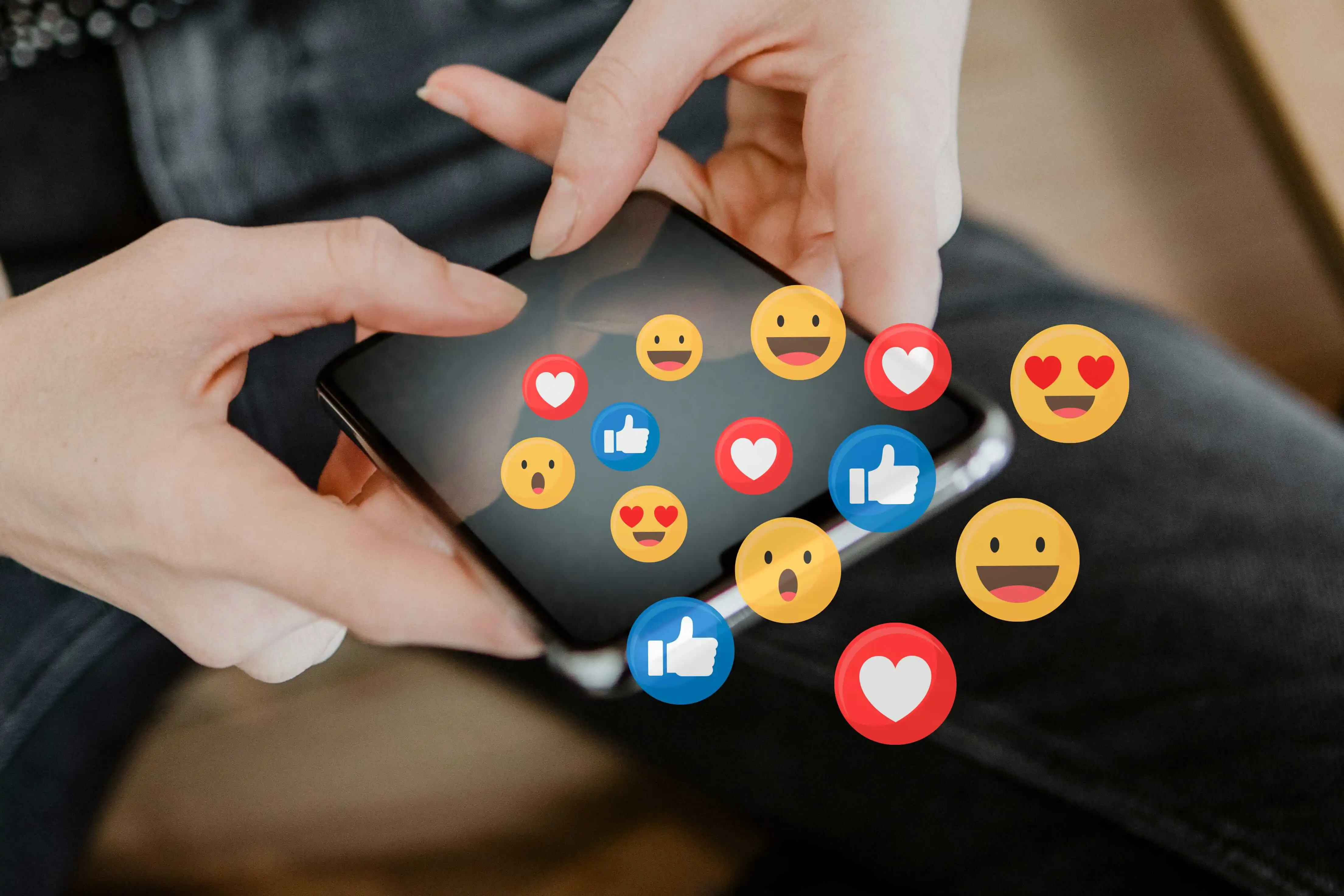 Organiska sociala medier strategi och innehåll
